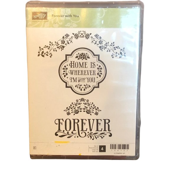 Stampin Up Forever With You, Home is Wherever I'm with You,  Forever, Cling Moun - Picture 1 of 4